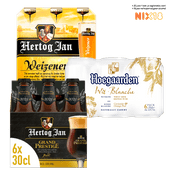 Hoegaarden of Hertog Jan speciaalbier